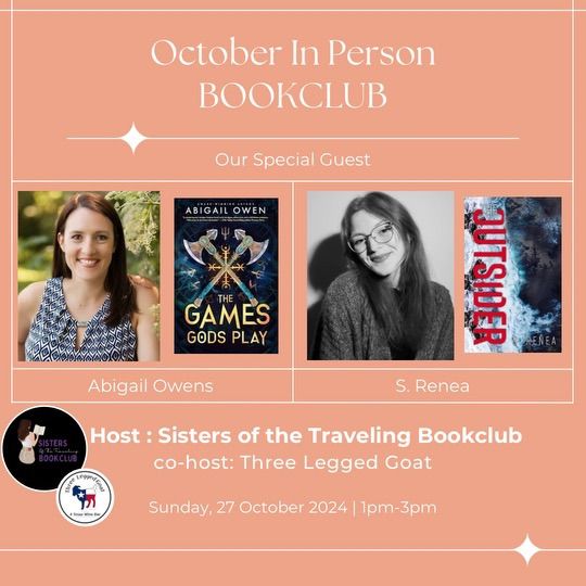 October In Person Bookclub