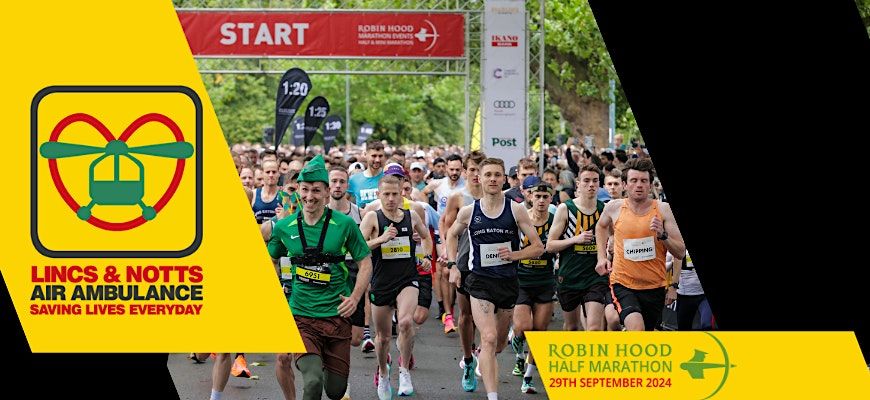 Robin Hood Mini Marathon 2024 for Lincs & Notts Air Ambulance