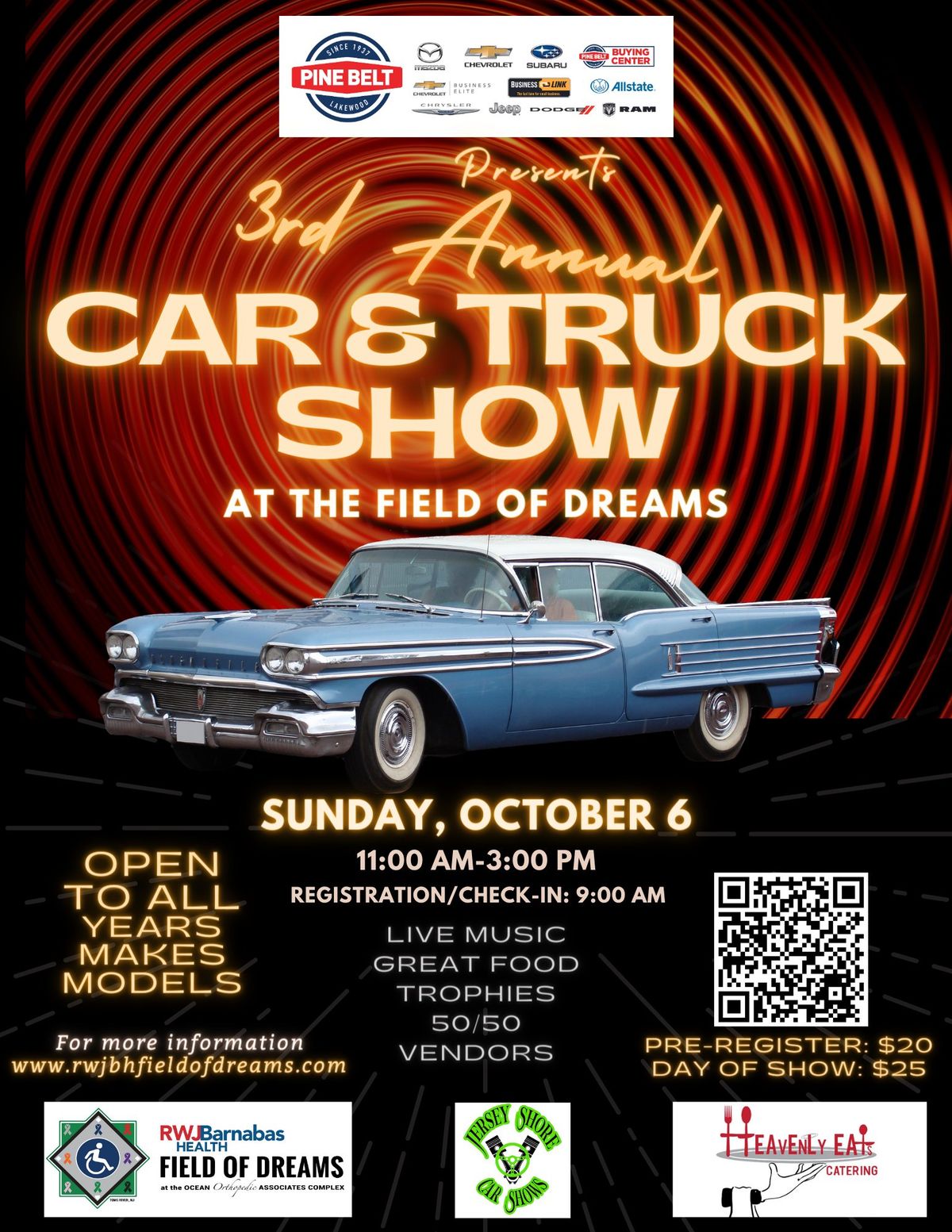 3rd Annual Field of Dreams Car & Truck Show