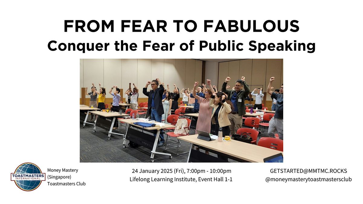 Public Speaking Masterclass: Conquer the Fear of Public Speaking