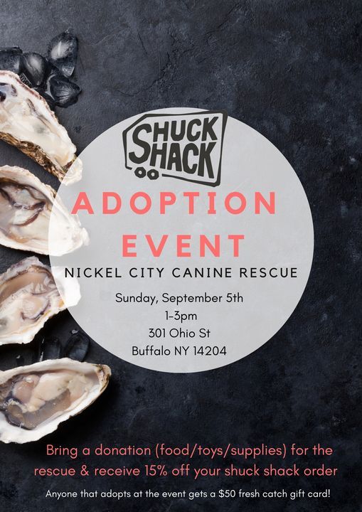 Shuck Shack Adoption Event