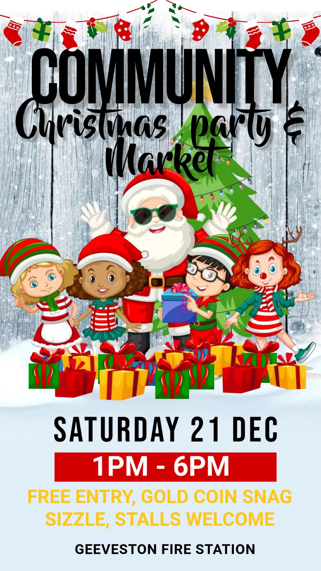 Geeveston Christmas Party & Market 