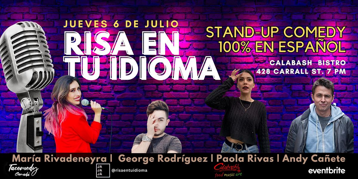 Risa en tu Idioma | Stand Up Comedy en Espa\u00f1ol en Vancouver