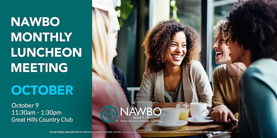 NAWBO Austin Monthly Luncheon Meeting - October