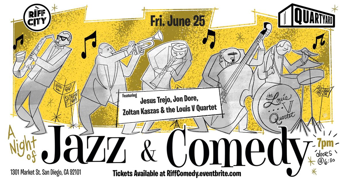 Comedy & Jazz @Quartyard Downtown