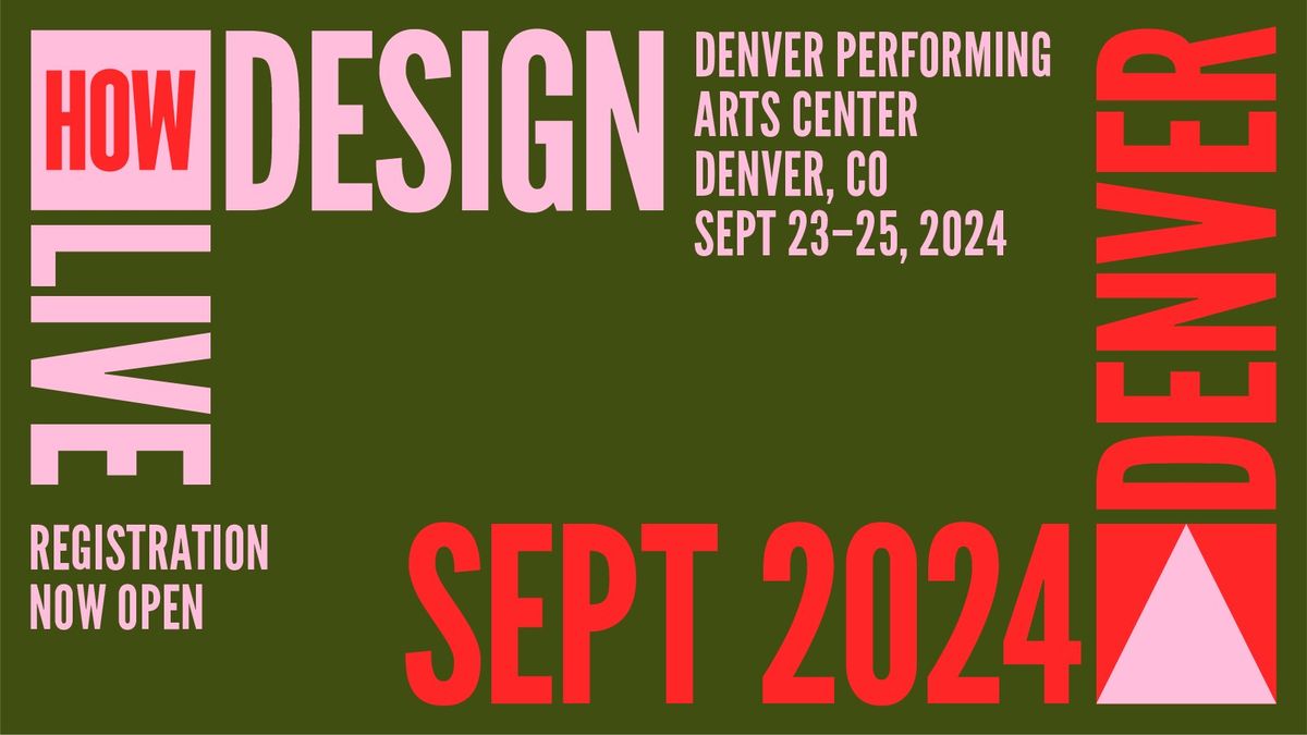 HOW Design Live - 2024 Denver