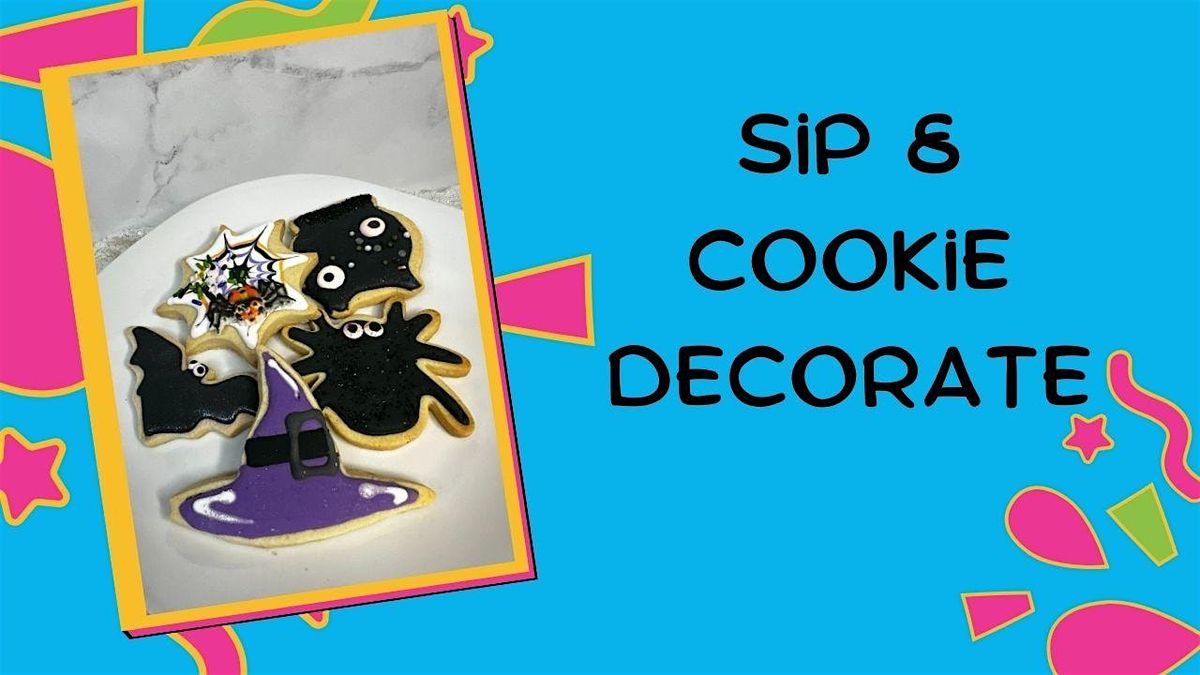 Sip & Cookie Decorate with Halloween Mocktails