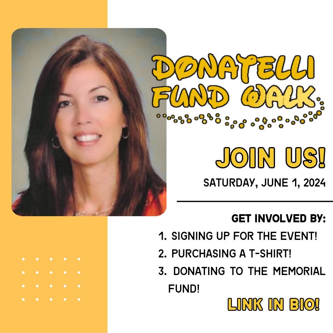 Donatelli Fund Walk - Sign Up Form Link in Bio!