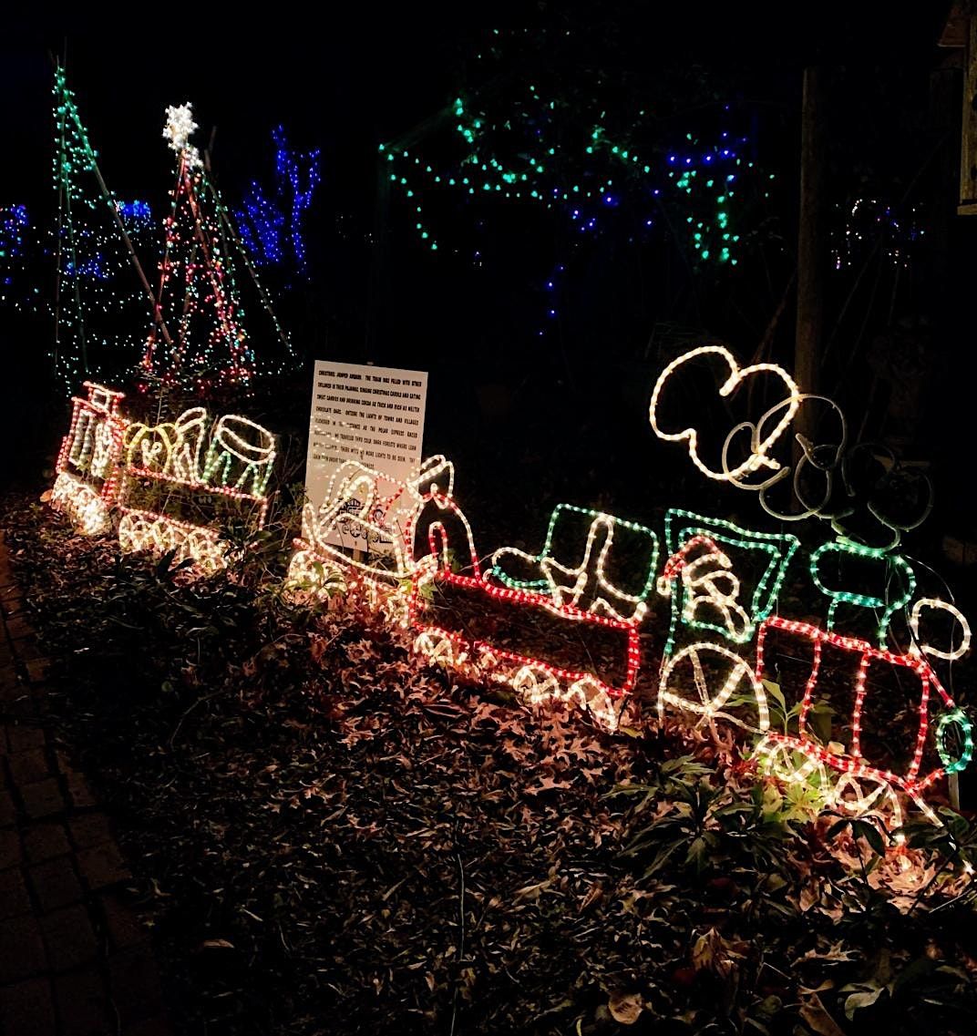 North Pole Lights Walk , Willow Oak Flower and Herb Farm, Severn, 25