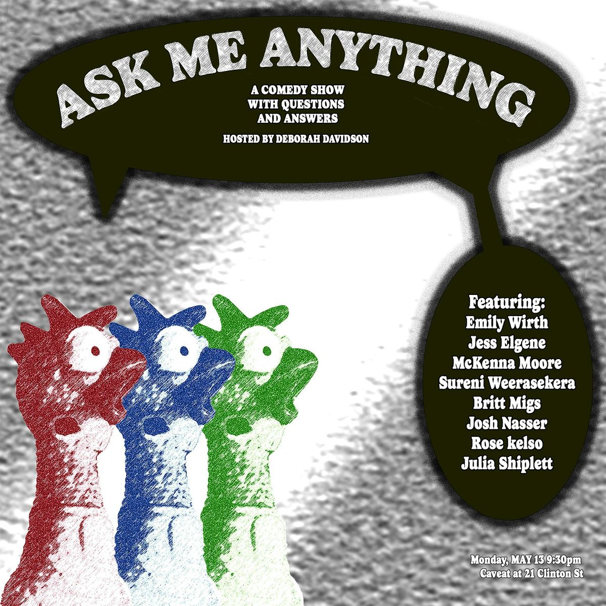 Ask Me Anything: A Comedy Show With Questions & Answers