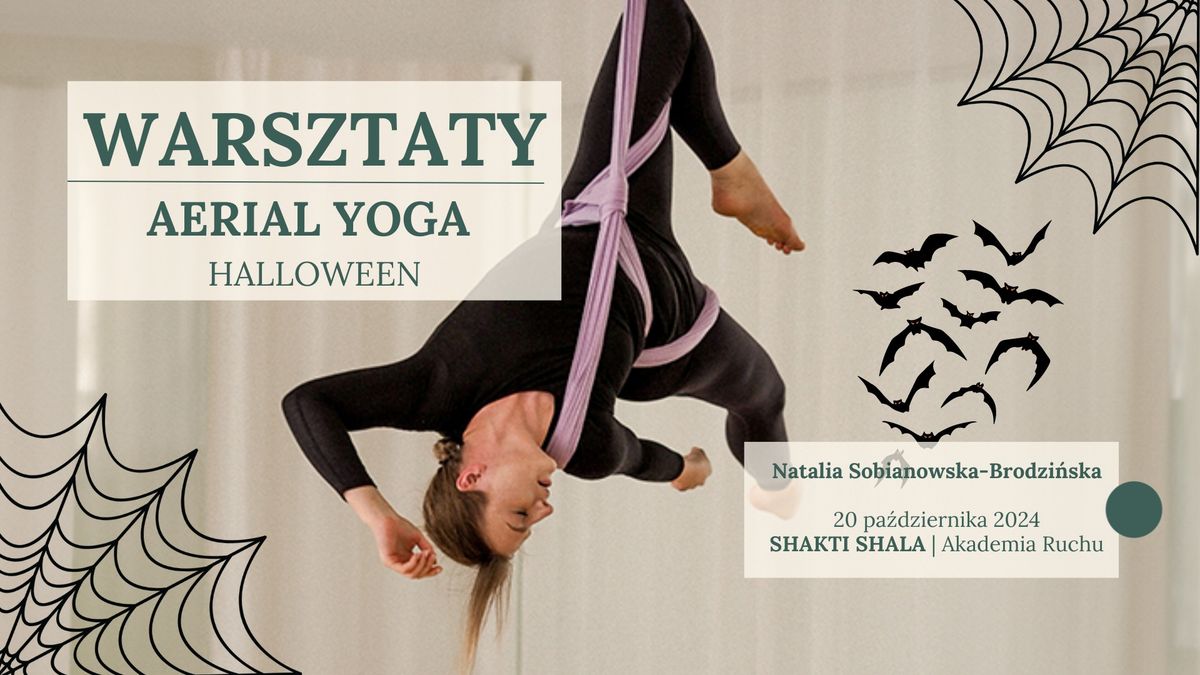 Warsztaty Aerial Yoga: Halloween | 20.10.2024