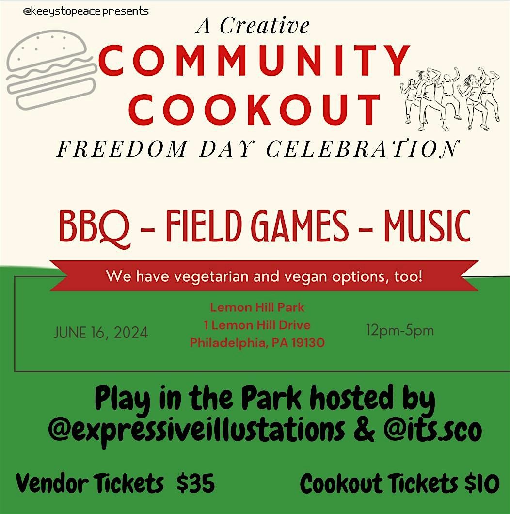 Creative Community Cookout: Freedom Celebration