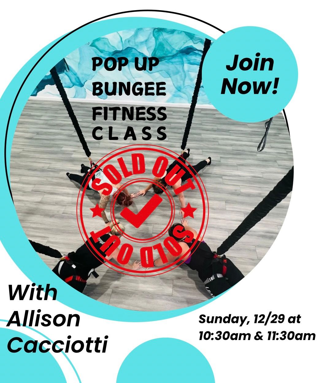 Pop Up Bungee Fitness Class #2