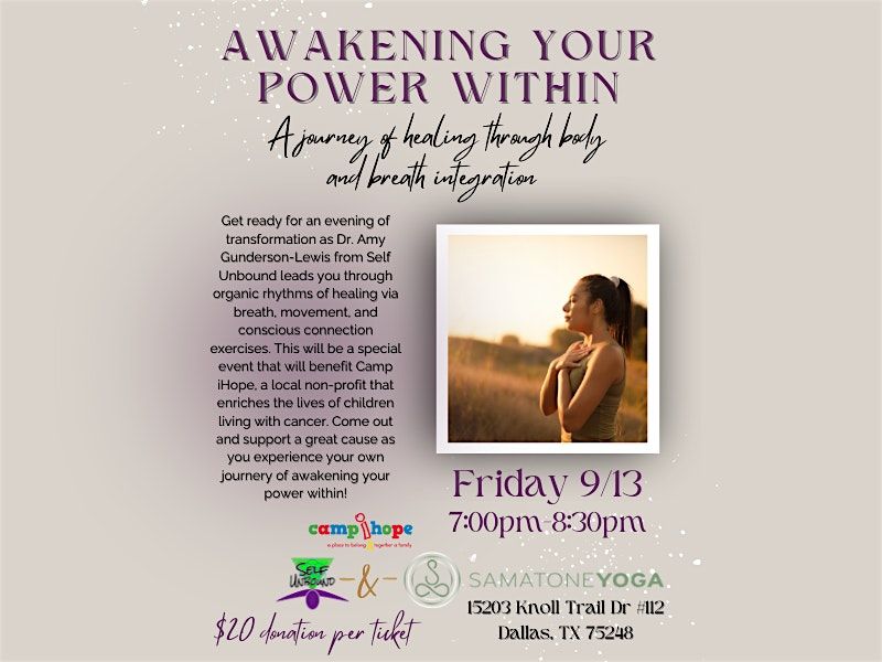 Awakening Your Power Within: A journey of healing through embodiment