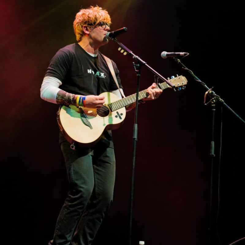 Ed Sheeran at Farm Yard