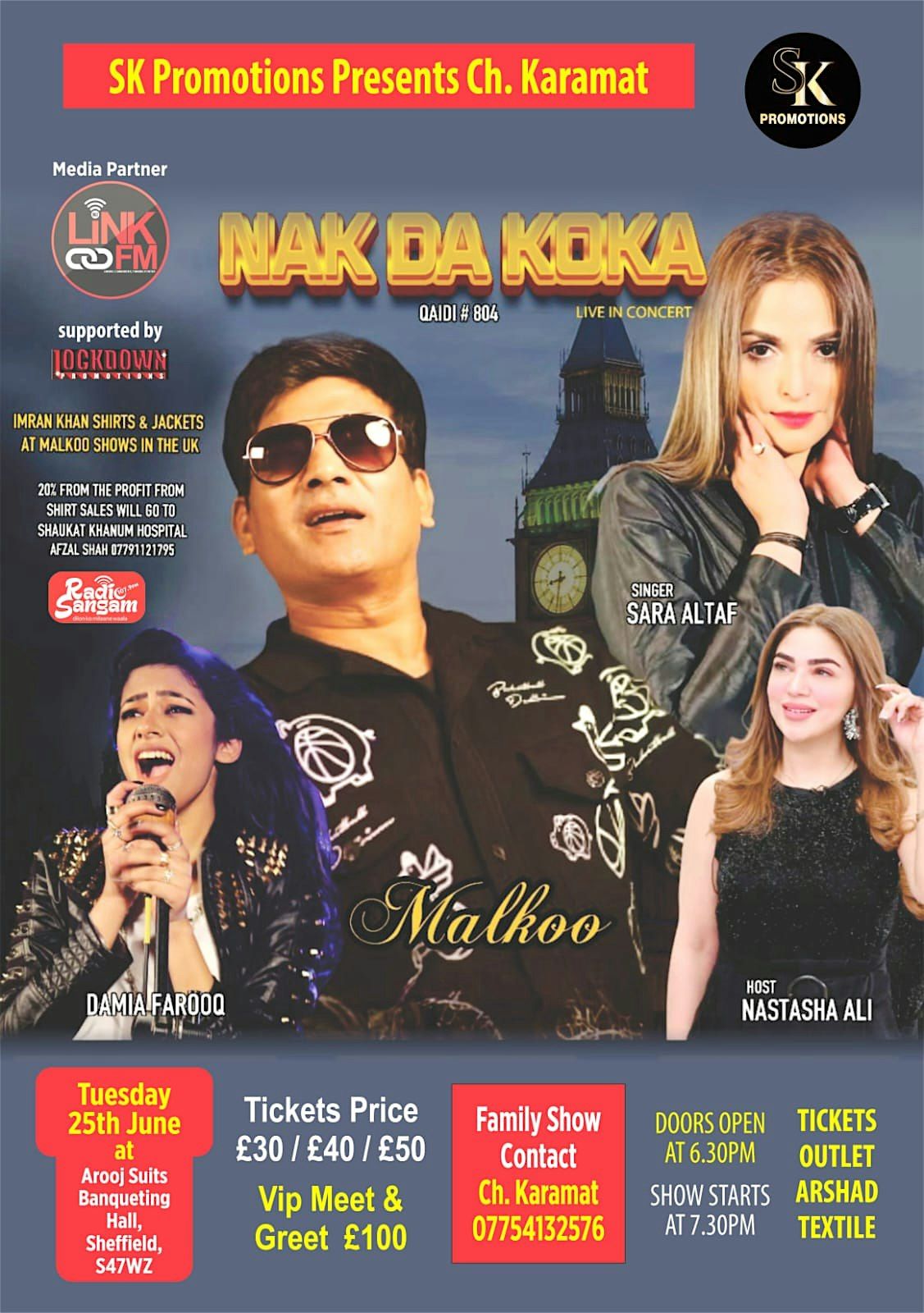 Malkoo - Nak Da Koka Live In Concert