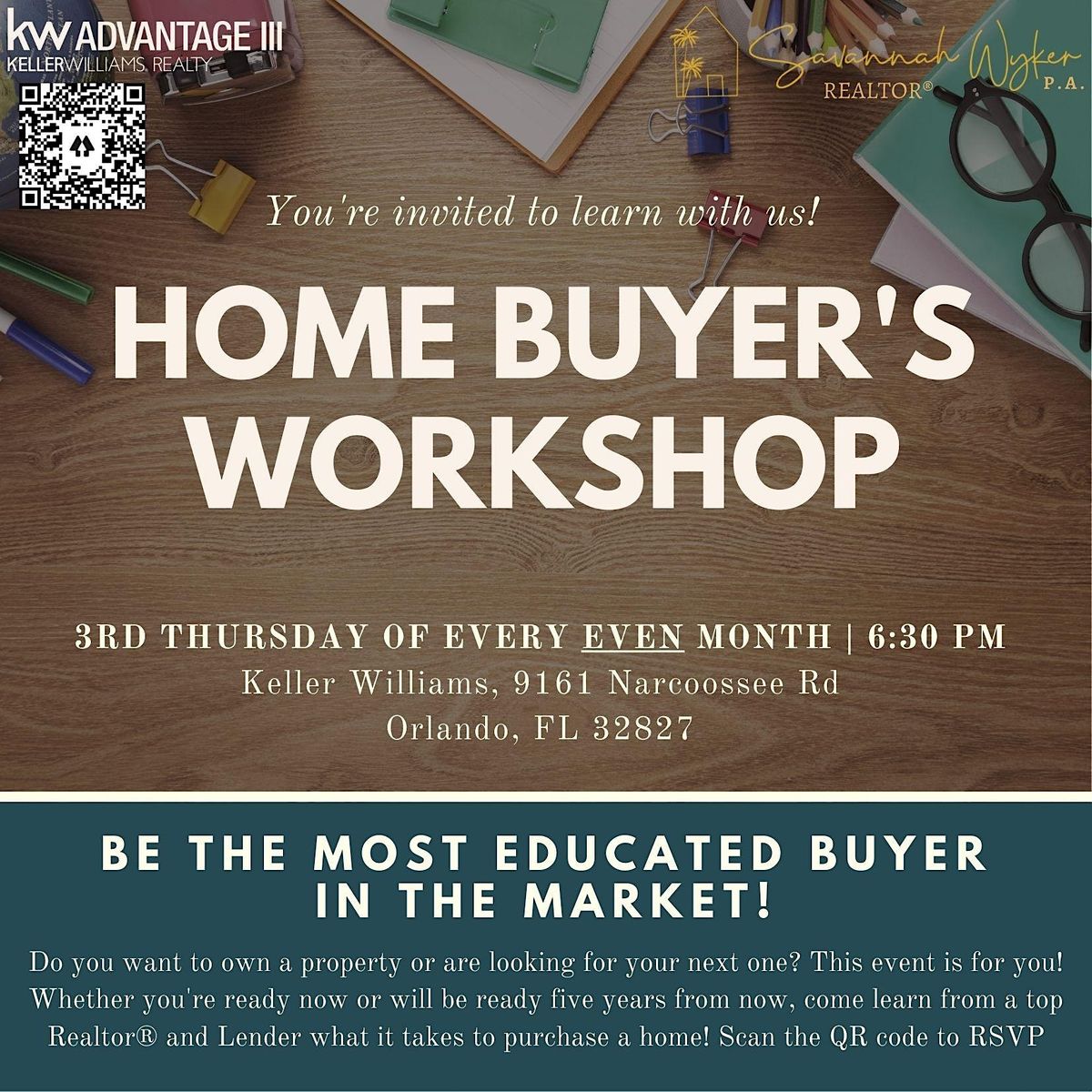 April Home Buyer's Workshop