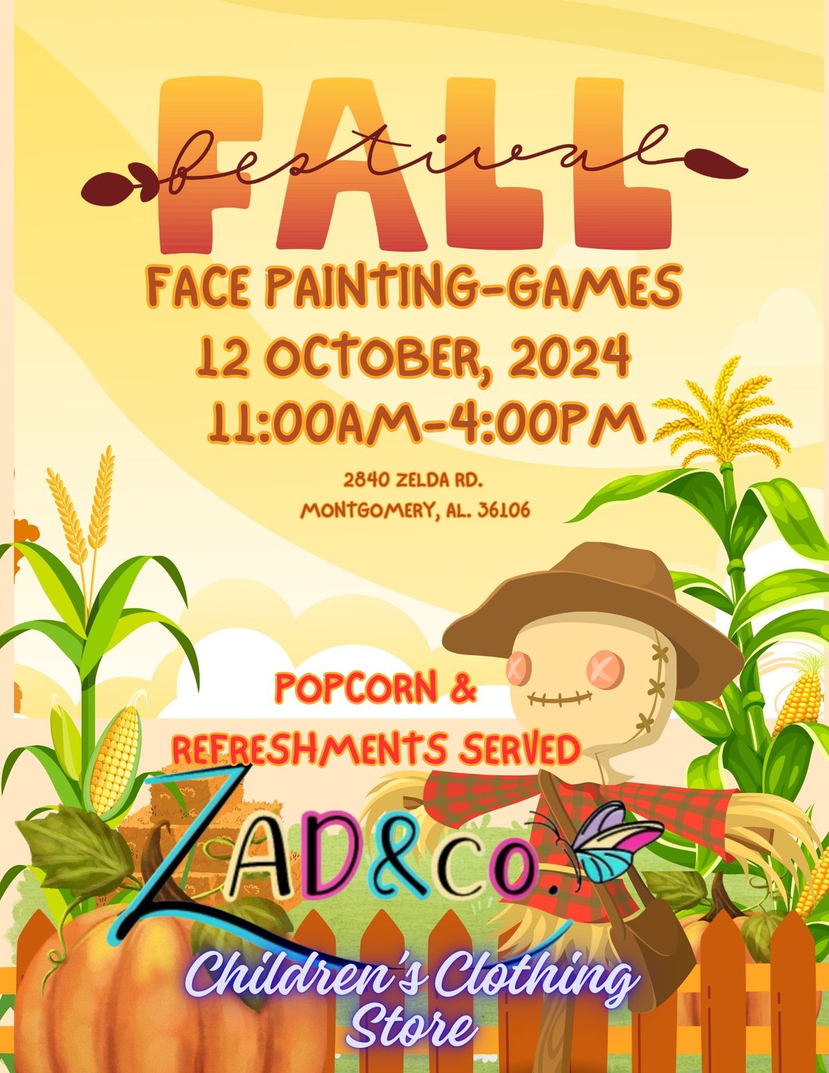 Fall festival (Event Date Changed)