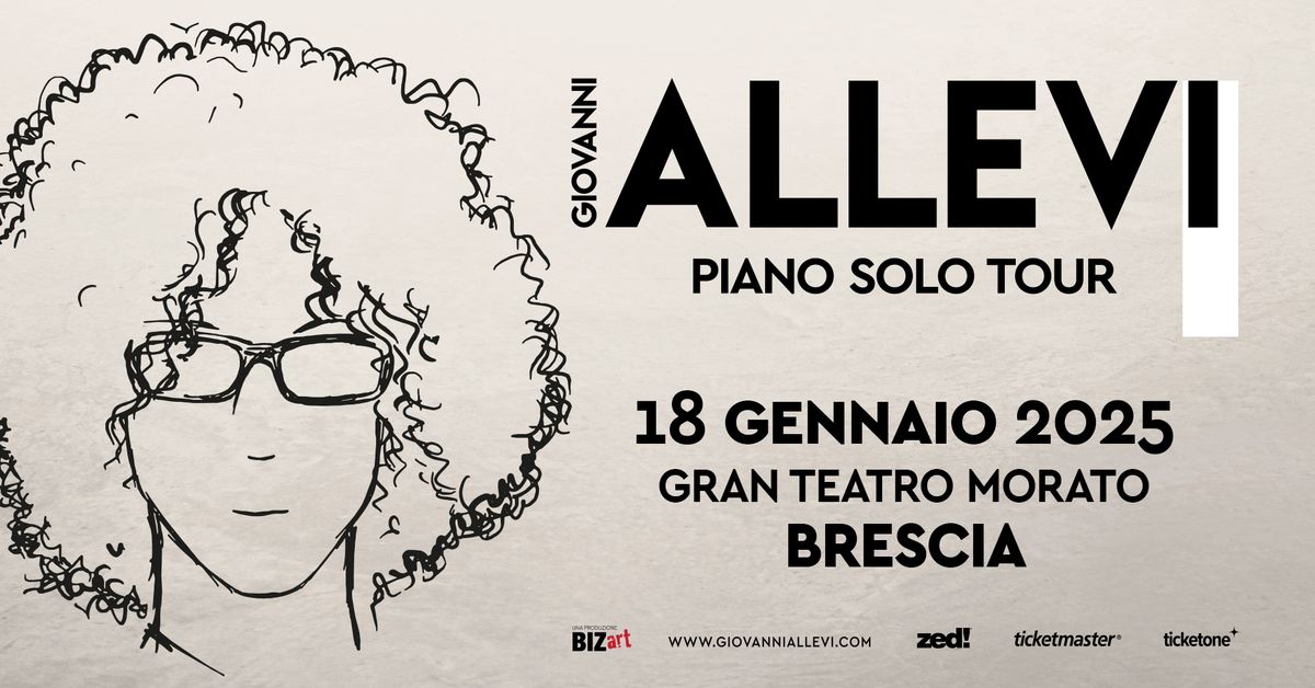 GIOVANNI ALLEVI - Piano Solo Tour