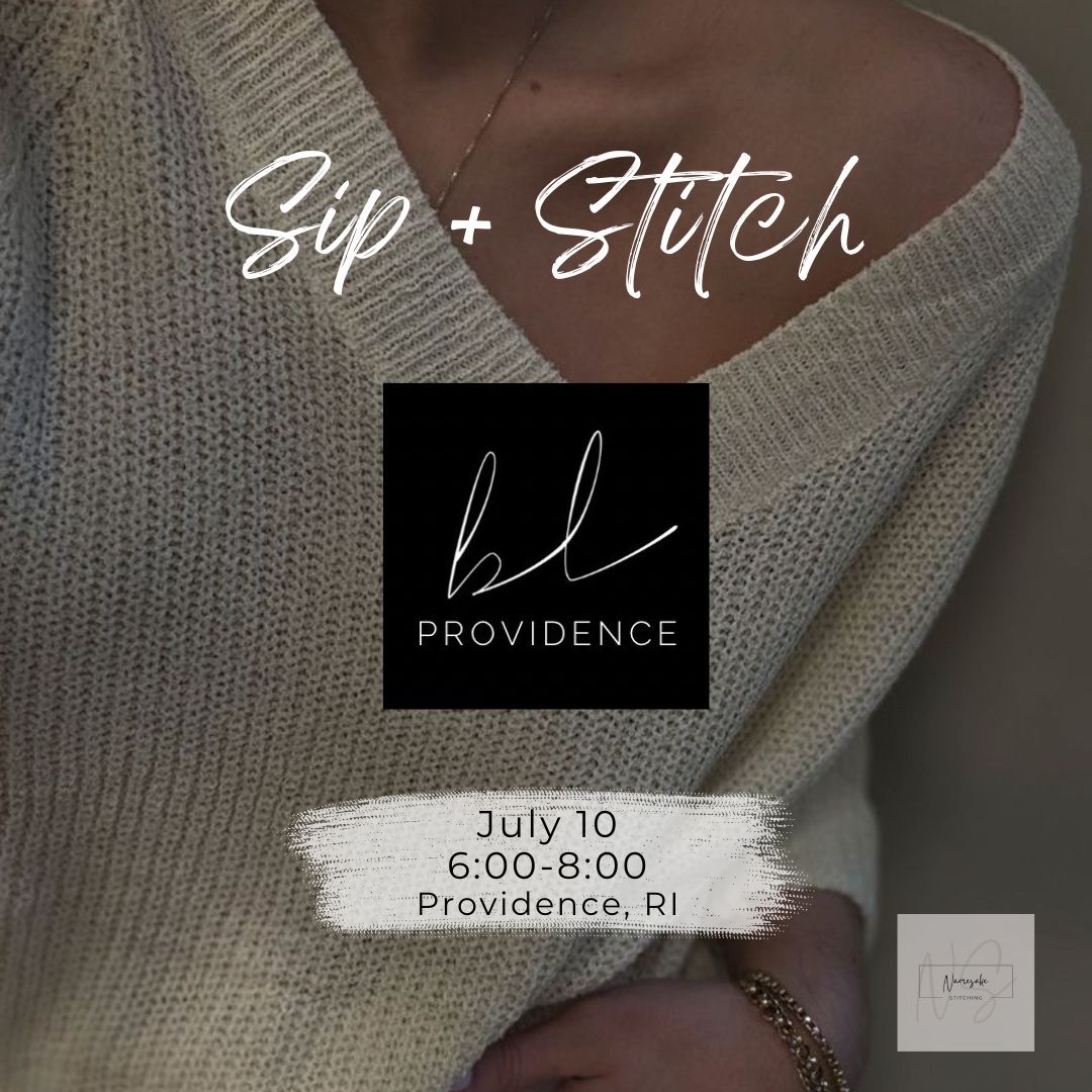 Sip + Stitch with Bobbles and Lace Providence