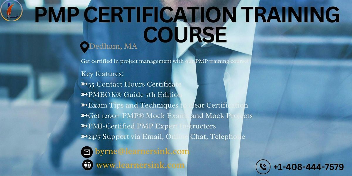 Increase your Profession with PMP Certification In Dedham, MA