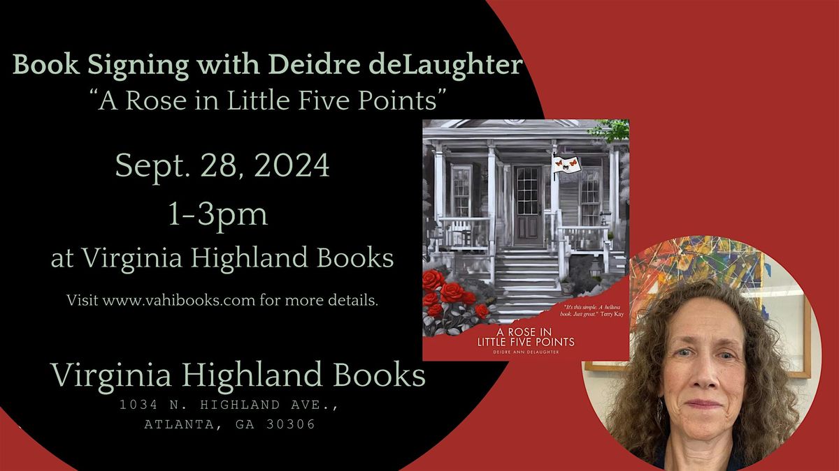 Book Signing with Deidre deLaughter