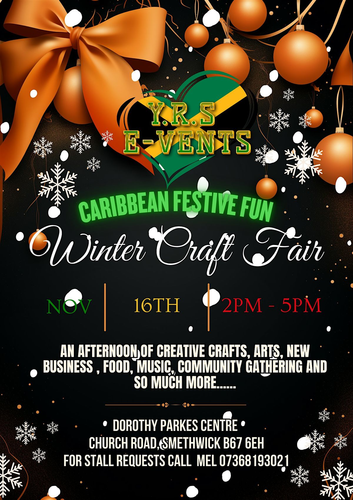 YRS E-VENTS Craft & Arts Fair