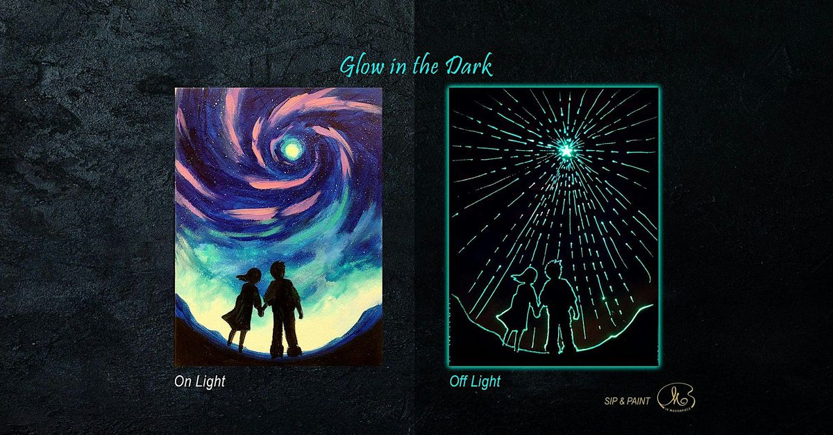 Sip and Paint (Glow in the Dark): Our Wishes (8pm Sat)