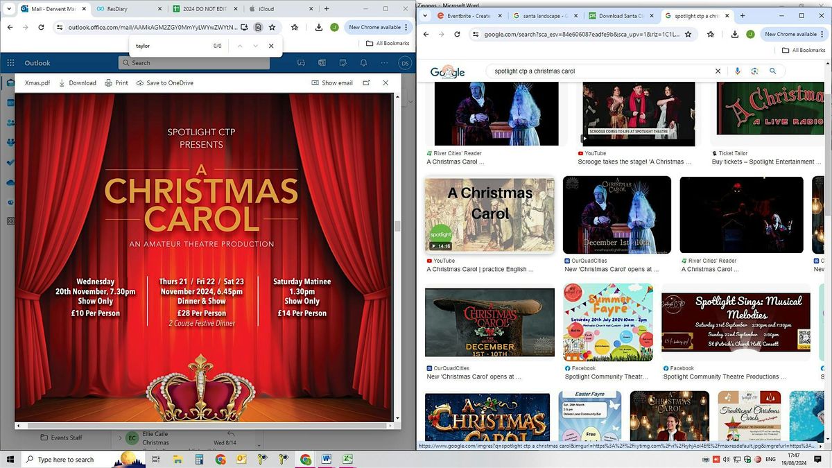 A Christmas Carol - Dinner & Show