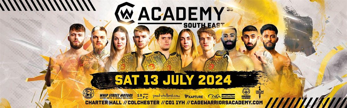 Cage Warriors Academy South East #35