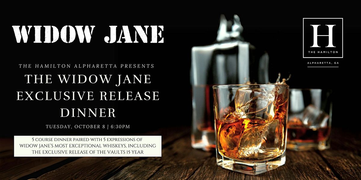 The Widow Jane Exclusive Release Dinner Party