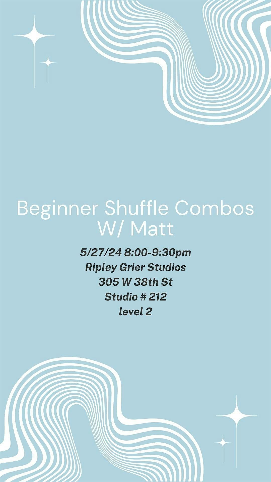Beginner Shuffle Combos w\/ Matt