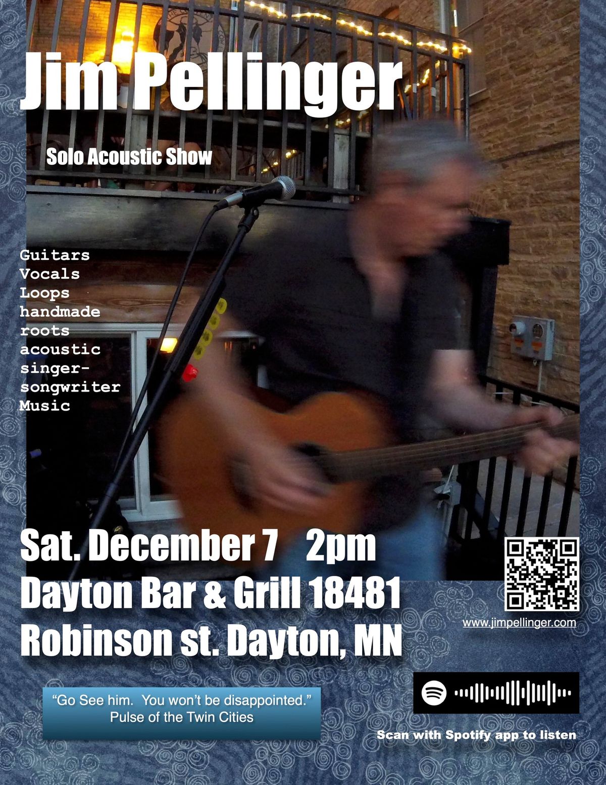 Jim Pellinger Live