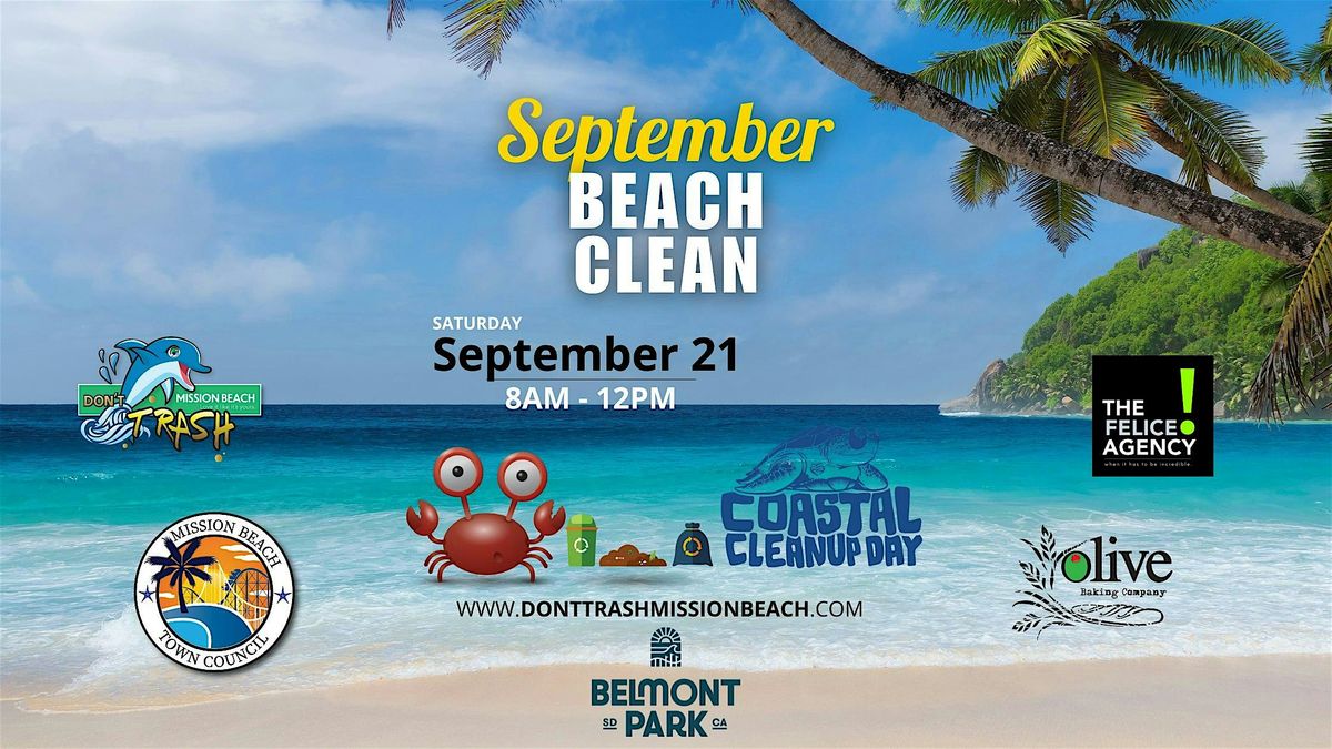 Beach Cleanup for Coastal Cleanup Day