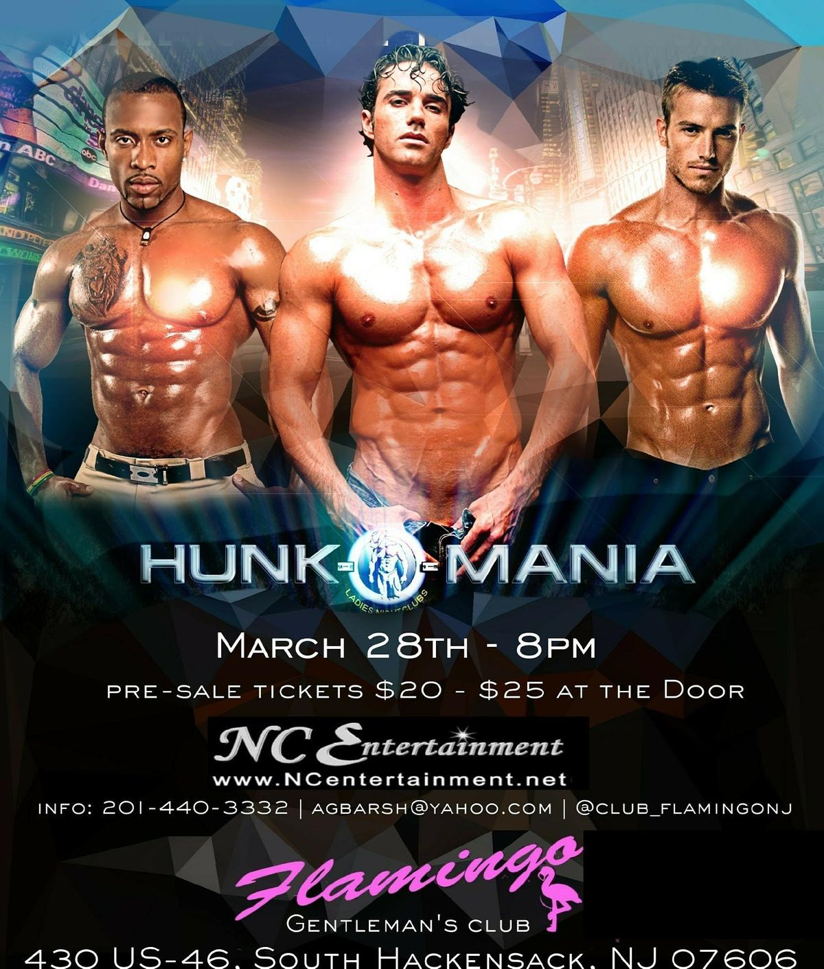 Hunk-O-Mania Male Revue Strip Show Club - San Diego, CA