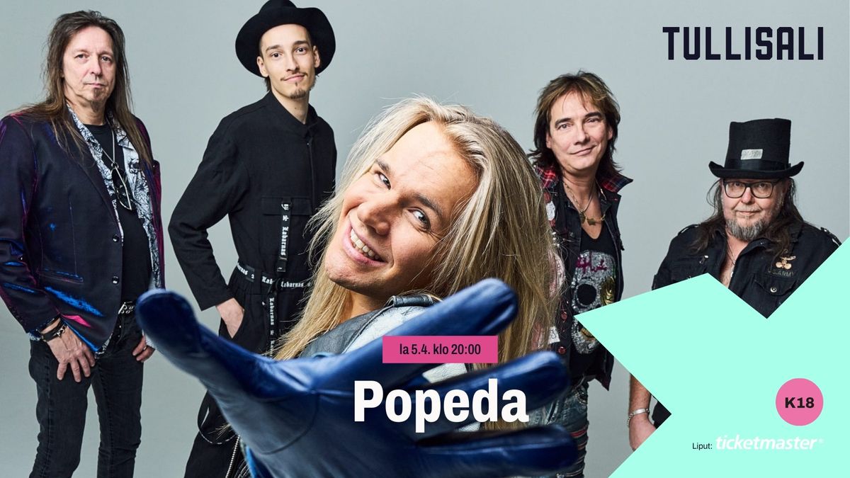 Popeda | 5.4.2025 | Tullisali, Oulu