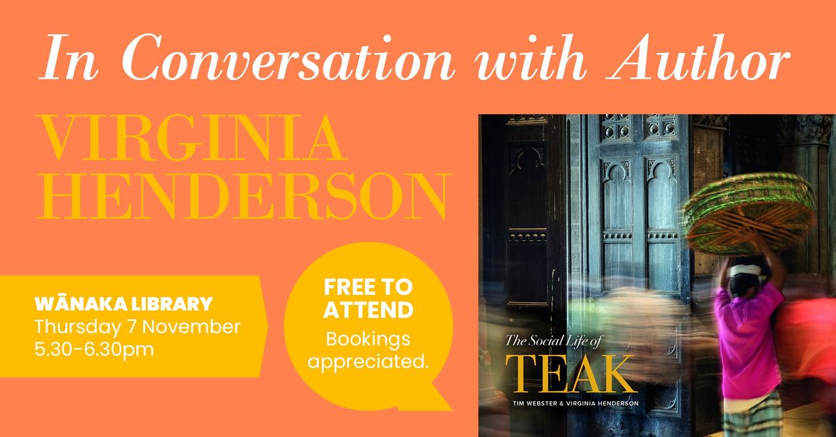 In Conversation with author Virginia Henderson