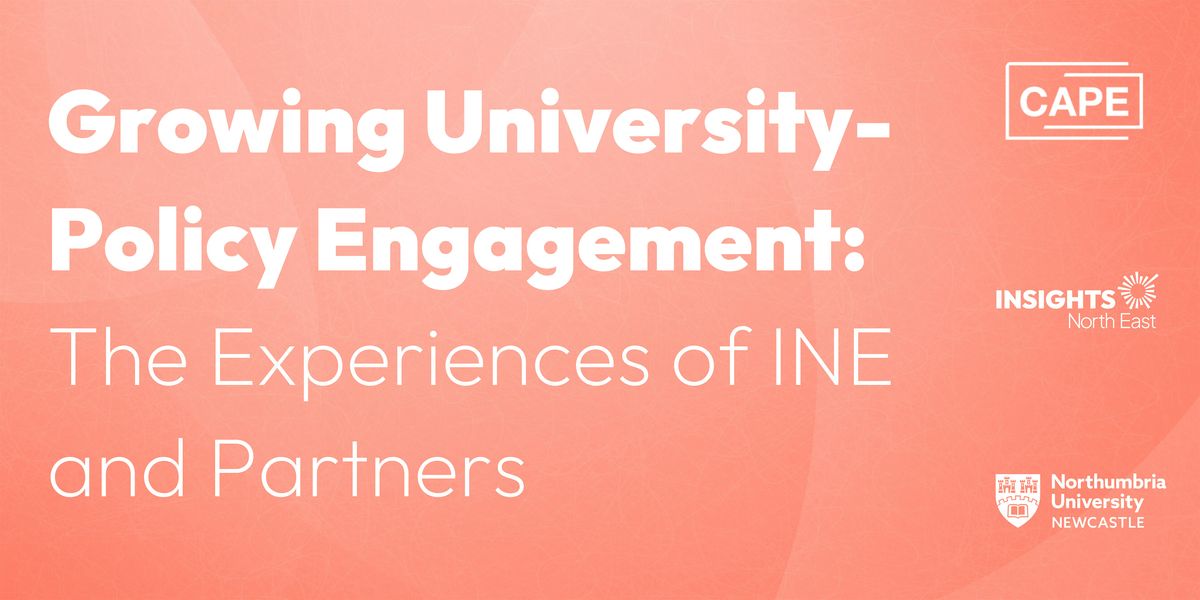 Growing University-Policy Engagement: The Experiences of INE and Partners