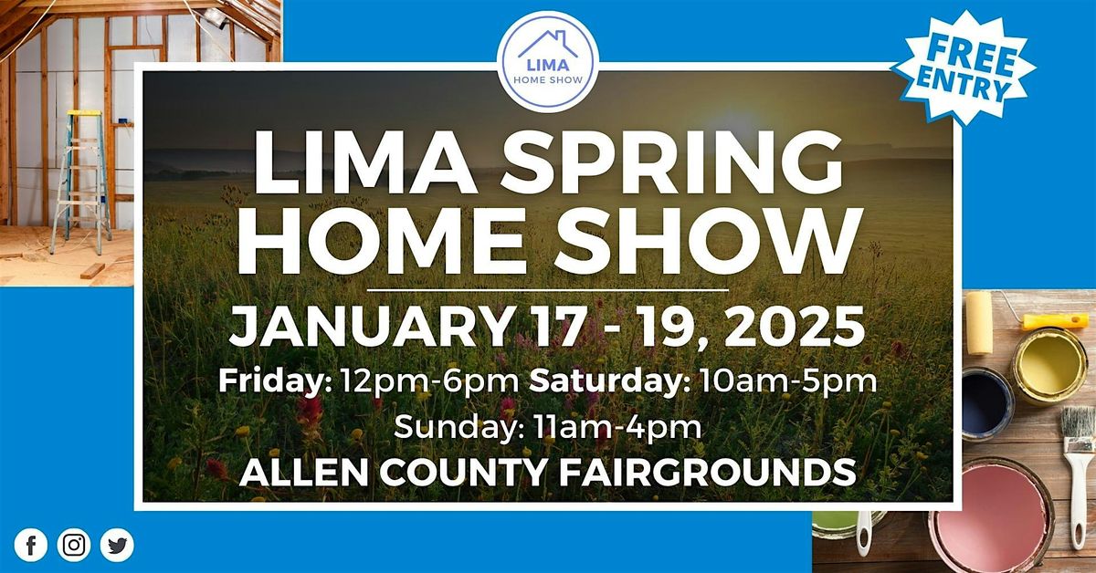 Lima Spring Home Show, January 2025