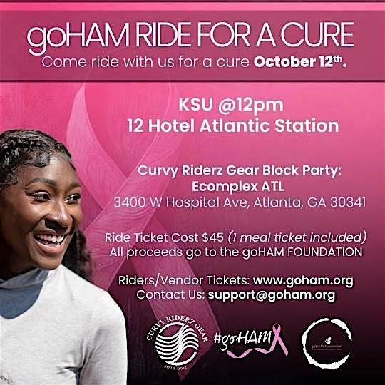 goHAM RIDE FOR A CURE