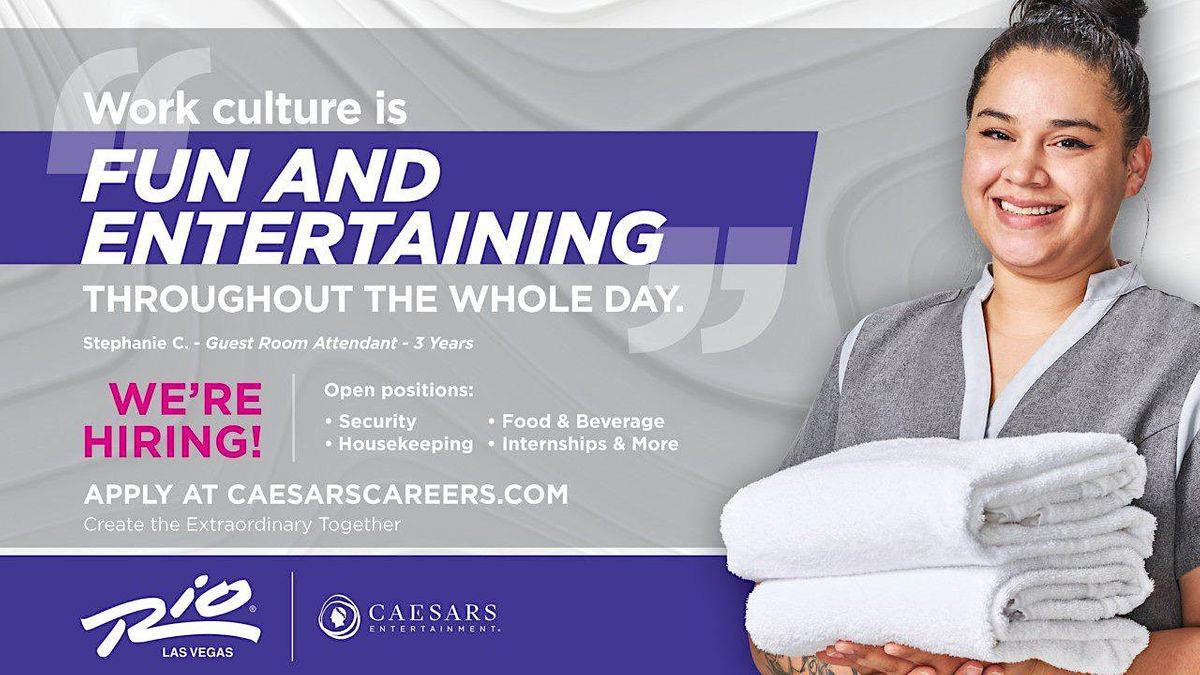 Caesars Palace Housekeeping Hiring Event