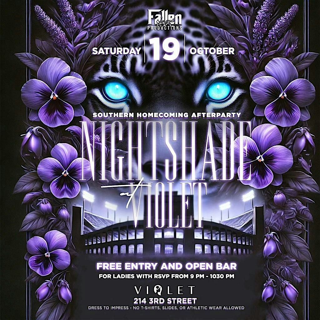 Nightshade: Southern Alumni Homecoming Afterparty