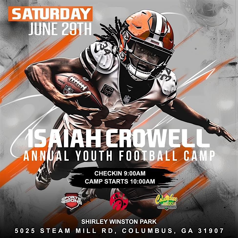 Isaiah Crowell Annual Youth Football Camp