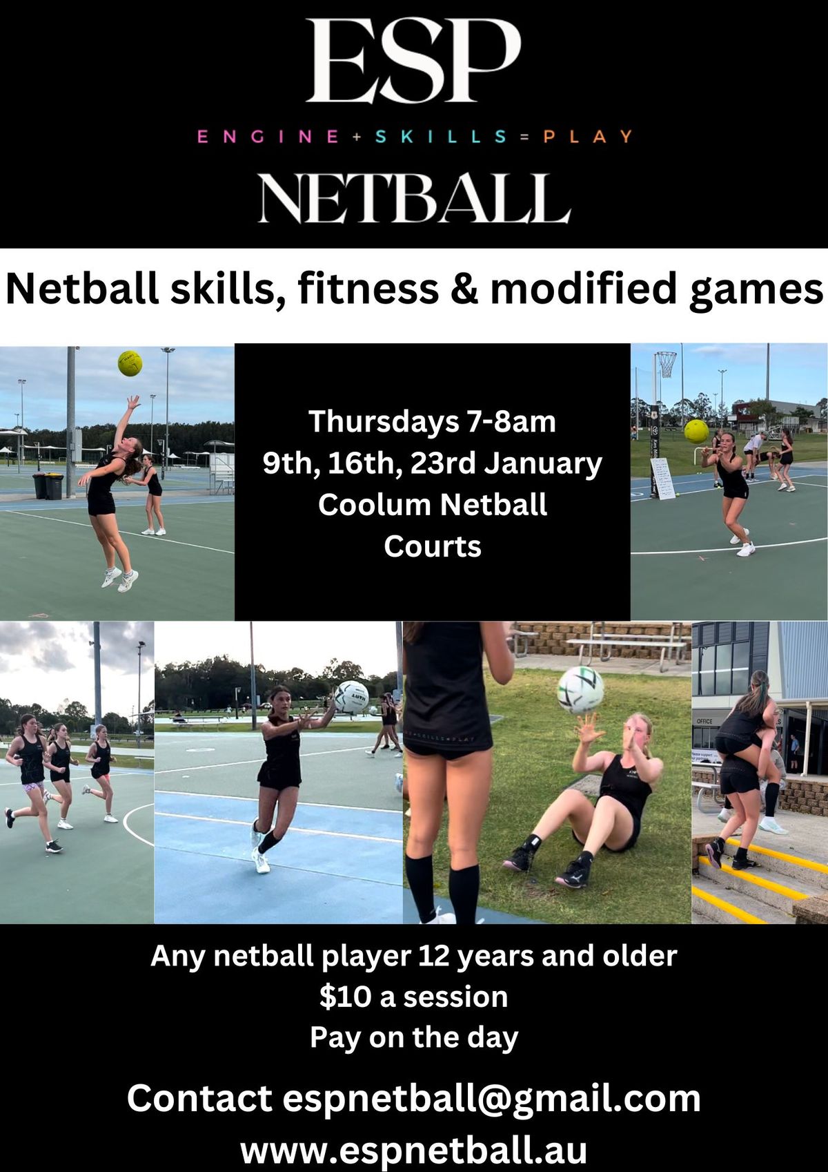 January Netball Trainings