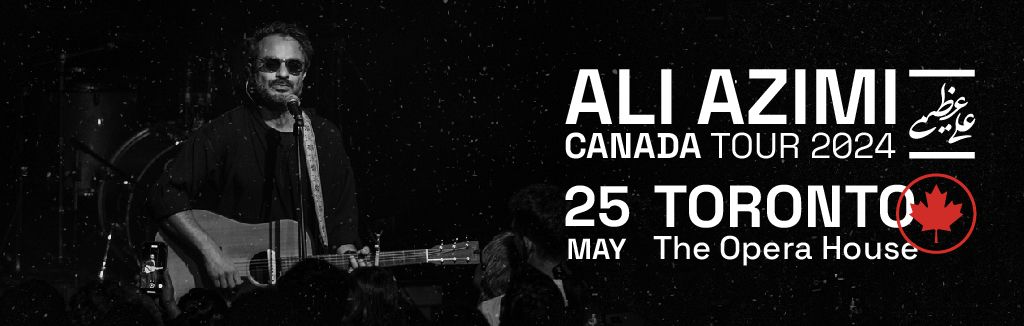 Ali Azimi live in Toronto