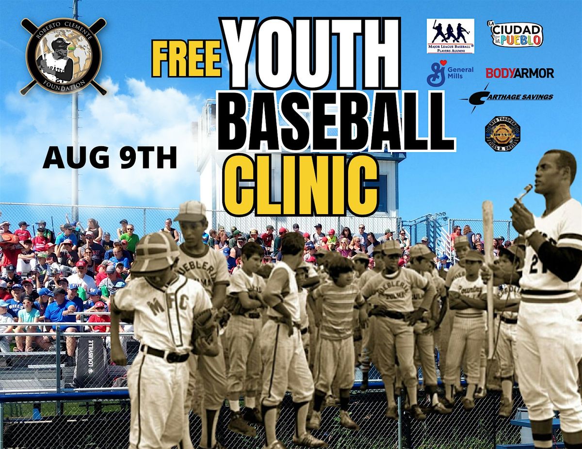 Roberto Clemente Youth Baseball Clinic - Philadelphia, NY