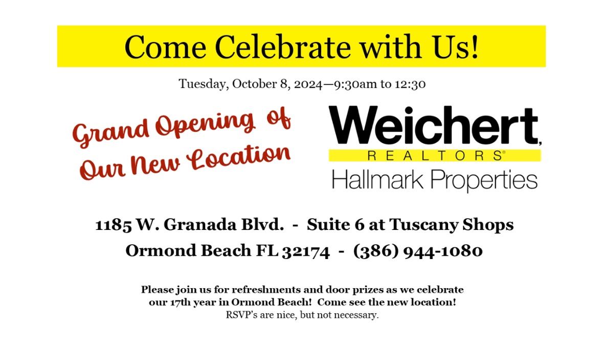 Weichert Realtors' Housewarming Party