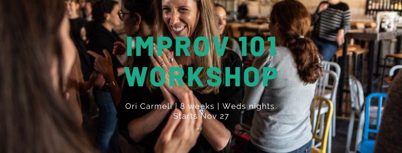 Improv 101: Intro To Improv - Fall 2024