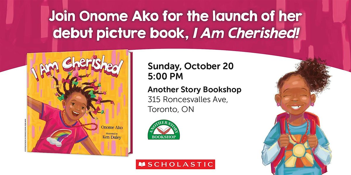 I Am Cherished Book Launch with Onome Ako