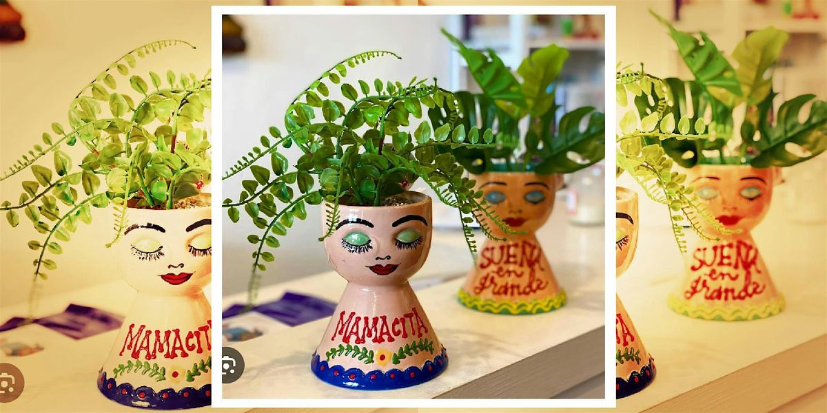 Paint & Sip: Self-Portrait Planter